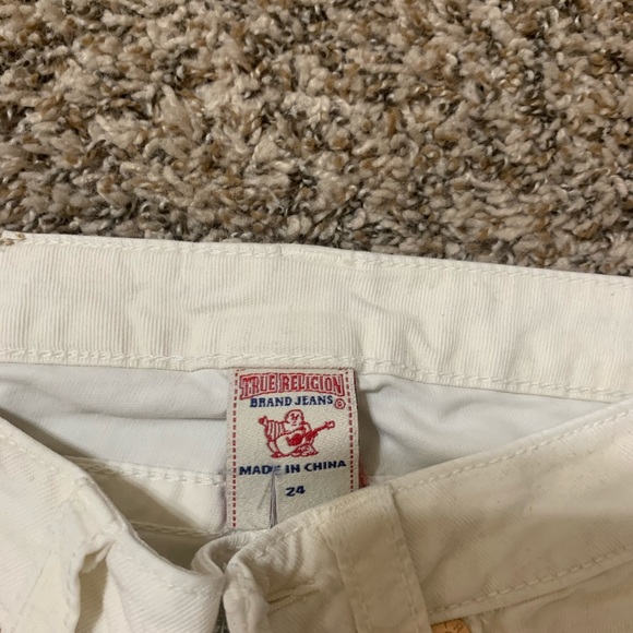 True Religion size 24 white good condition - Picture 2 of 6